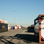 Stoccaggio container merci Polo di Mortara