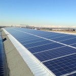 Pannelli solari magazzini Polo di Mortara