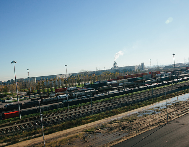 I binari del Terminal Mortara